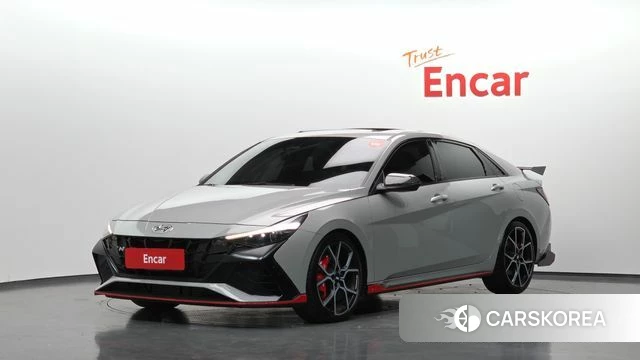 Hyundai Avante (CN7) 2022 Серый из Кореи