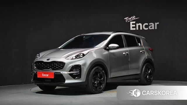 Kia Sportage The Bold 2021 Серебристо-серый из Кореи