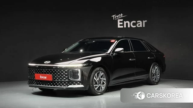 Hyundai Grandeur (GN7) 2022 Черный из Кореи
