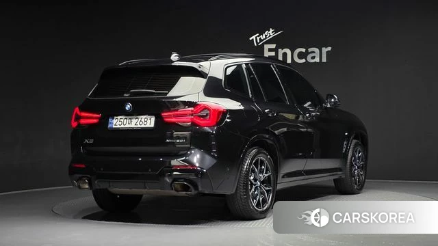 BMW X3 (G01) 2023 Черный из Кореи