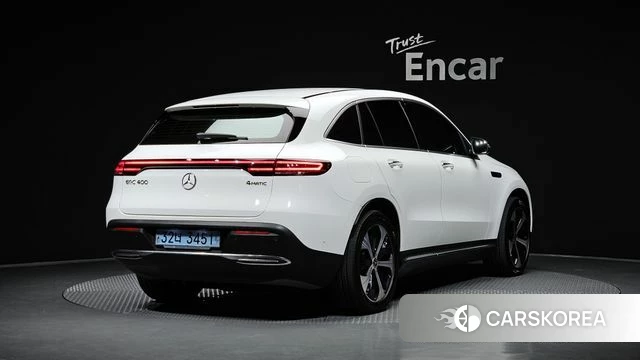 Mercedes-Benz EQC N293 2020 Белый из Кореи