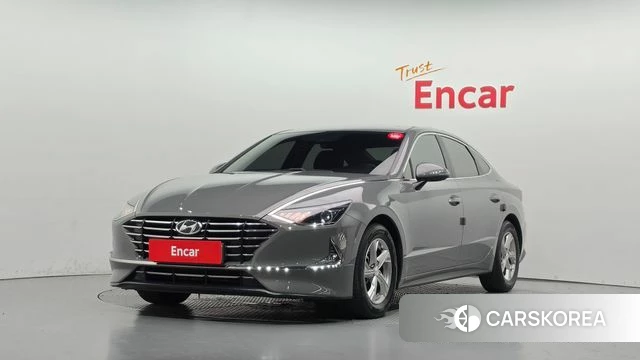 Hyundai Sonata (DN8) 2020 Серебристо-серый из Кореи
