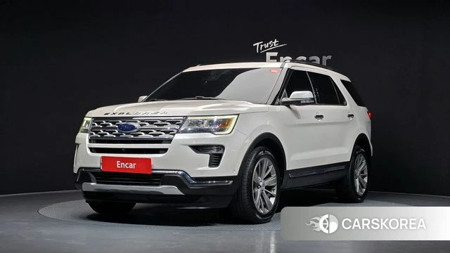 Ford Explorer 2018 Белый из Кореи