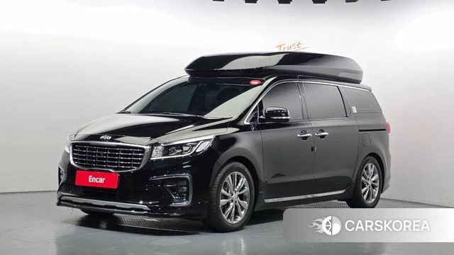 Kia The New Carnival 2019 Черный из Кореи