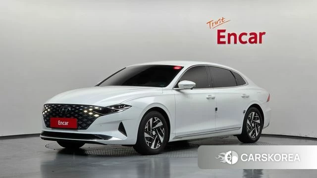 Hyundai The New Grandeur IG Hybrid 2020 Белый из Кореи