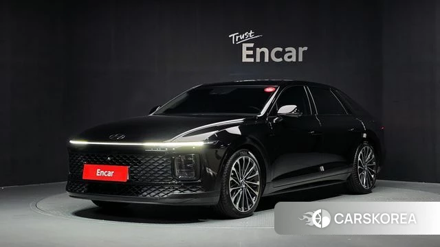 Hyundai Grandeur Hybrid (GN7) 2025 Черный из Кореи