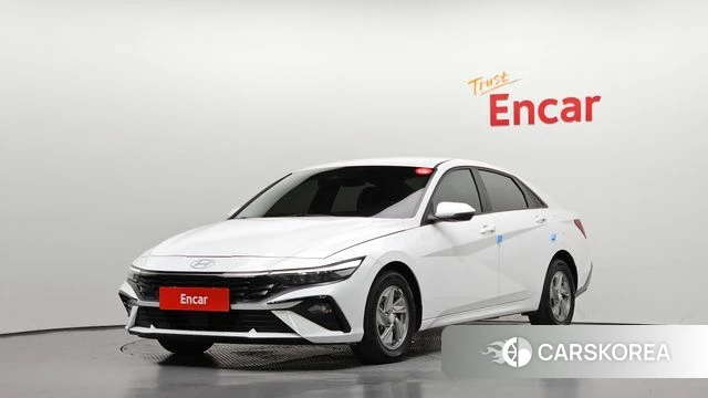 Hyundai The New Avante (CN7) 2023 Белый из Кореи