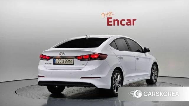 Hyundai Avante AD 2018 Белый из Кореи