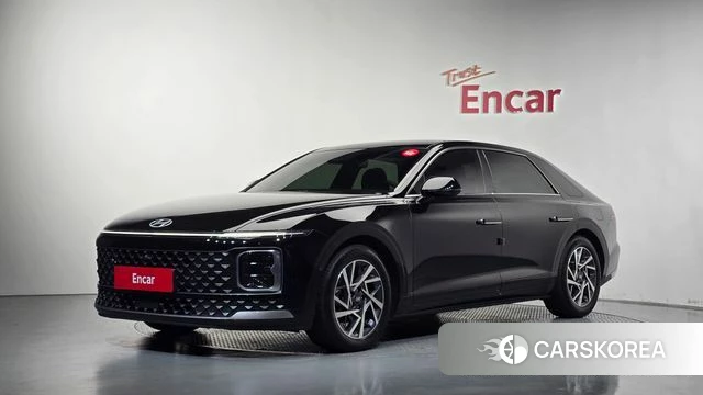 Hyundai Grandeur Hybrid (GN7) 2023 Черный из Кореи