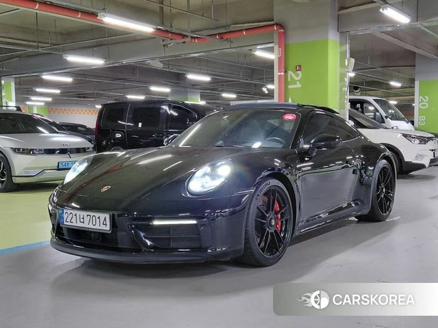 Porsche 911(992) 2023 Черный из Кореи