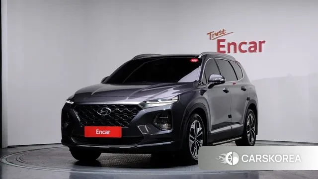 Hyundai Santa Fe TM 2019 Серый из Кореи