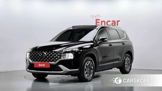 Hyundai The New Santa Fe 2023 Черный из Кореи