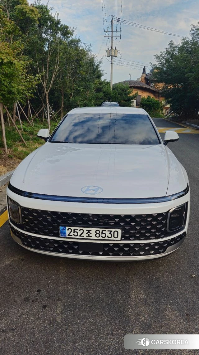 Hyundai Grandeur (GN7) 2024 Белый из Кореи