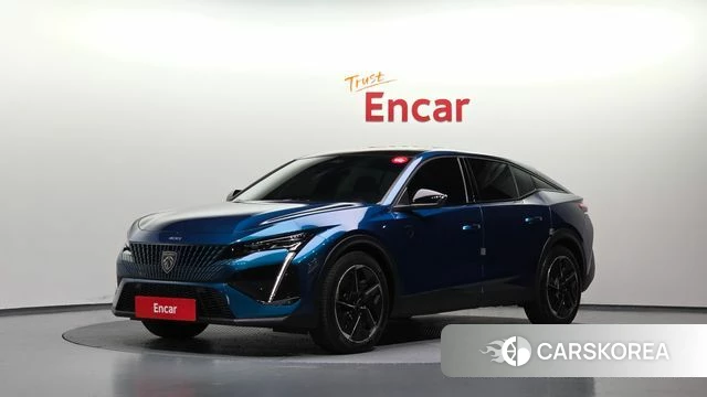Peugeot 408 2023 Синий из Кореи