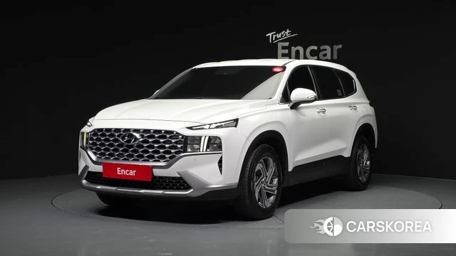 Hyundai The New Santa Fe 2021 Белый из Кореи