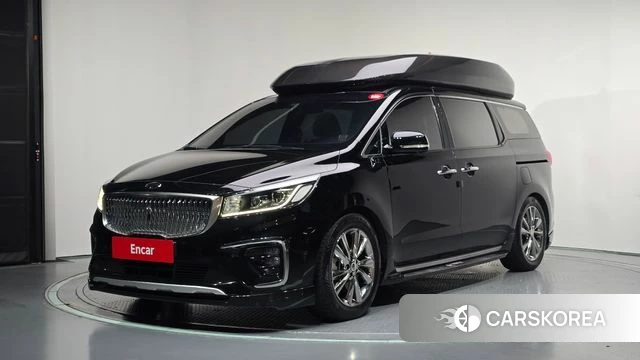 Kia The New Carnival 2019 Черный из Кореи