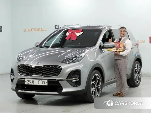 Kia Sportage The Bold 2019 Серебряный из Кореи