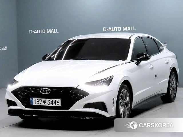 Hyundai Sonata (DN8) 2021 Белый из Кореи