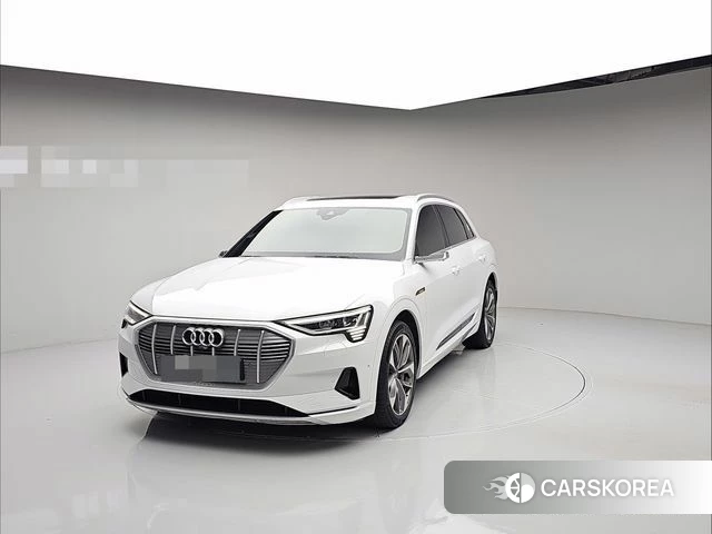 Audi e-Tron 2021 Белый из Кореи
