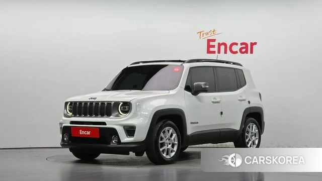 Jeep Renegade 2021 Белый из Кореи