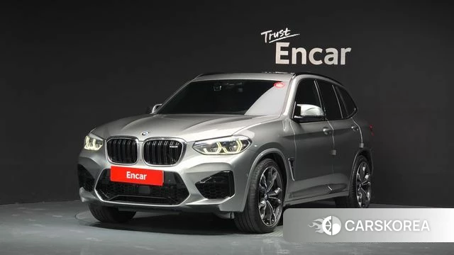 BMW X3M (G01) 2019 Серебряный из Кореи
