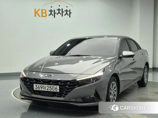 Hyundai Avante (CN7) 2020 Серый из Кореи