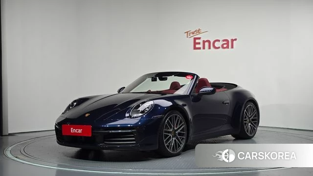 Porsche 911(992) 2021 Синий из Кореи