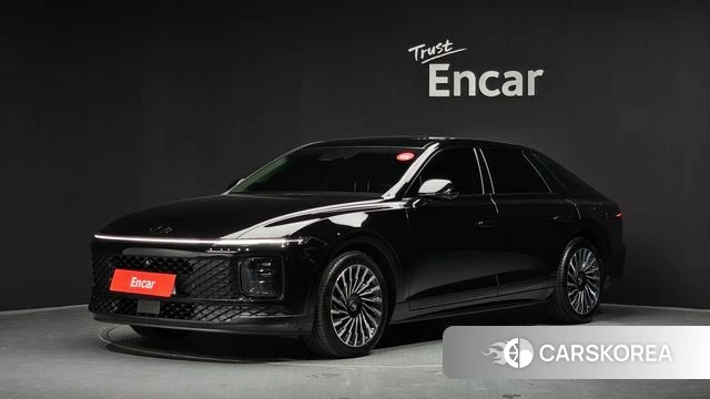 Hyundai Grandeur (GN7) 2025 Черный из Кореи