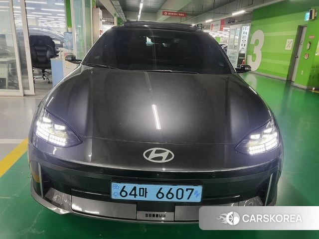 Hyundai Ionic 6 2022 Серый из Кореи