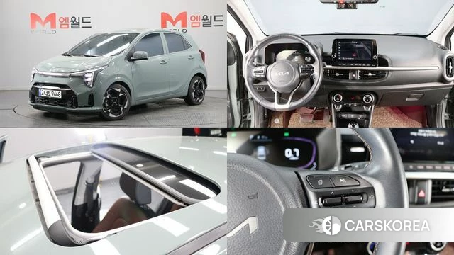 Kia The New Morning (JA) 2023 Серый из Кореи