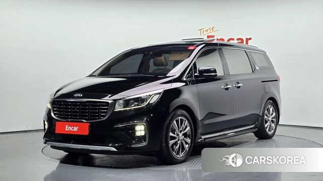 Kia The New Carnival 2018 Черный из Кореи
