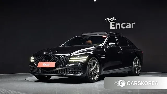 Genesis G80 (RG3) 2020 Черный из Кореи