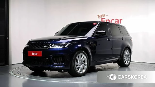 Land Rover Range Rover Sport 2nd Generation 2019 Синий из Кореи