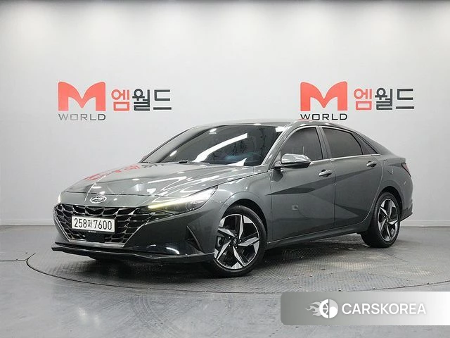 Hyundai Avante (CN7) 2020 Серый из Кореи