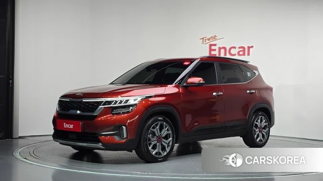 Kia Seltos 2020 Красный из Кореи