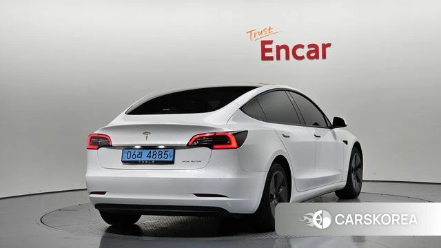 Tesla Model 3 2021 Белый из Кореи