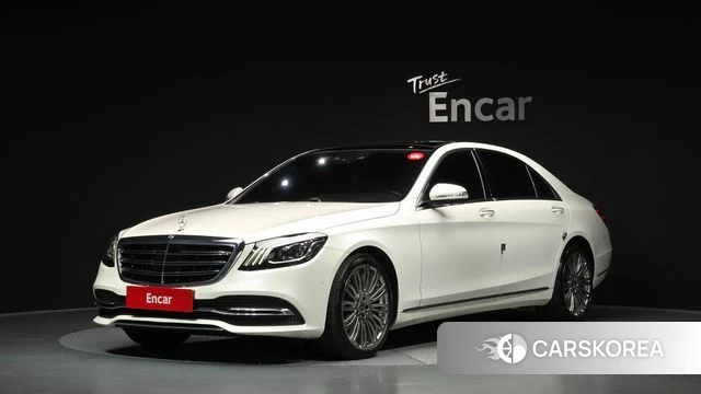Mercedes-Benz S-Class W222 2018 Белый из Кореи