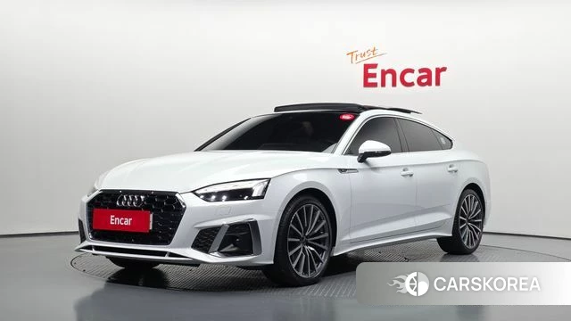 Audi A5 (F5) 2023 Белый из Кореи