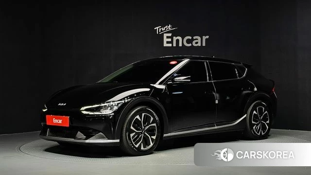 Kia EV6 2022 Черный из Кореи