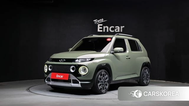 Hyundai Casper 2022 Темно-зеленый из Кореи