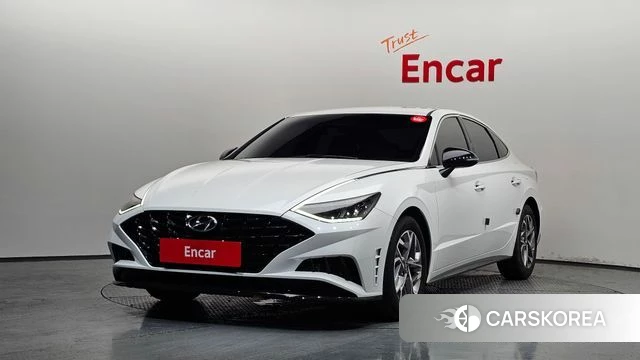 Hyundai Sonata (DN8) 2022 Белый из Кореи, фото 2