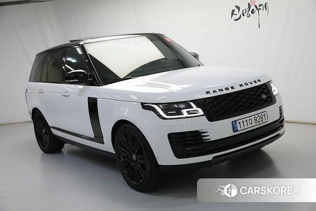 Land Rover Range Rover 4th Generation 2021 Белый из Кореи