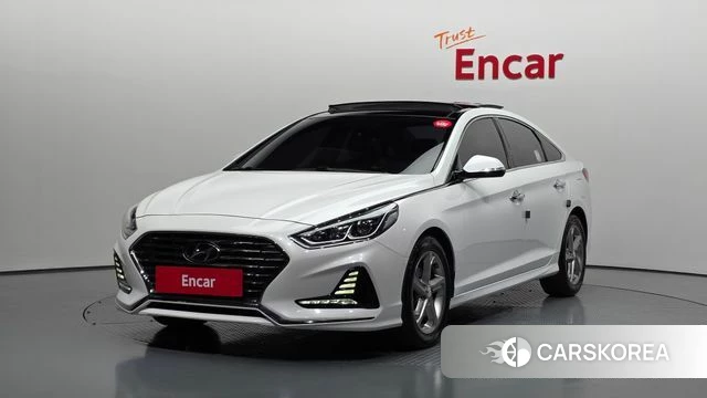 Hyundai Sonata New Rise 2018 Белый из Кореи