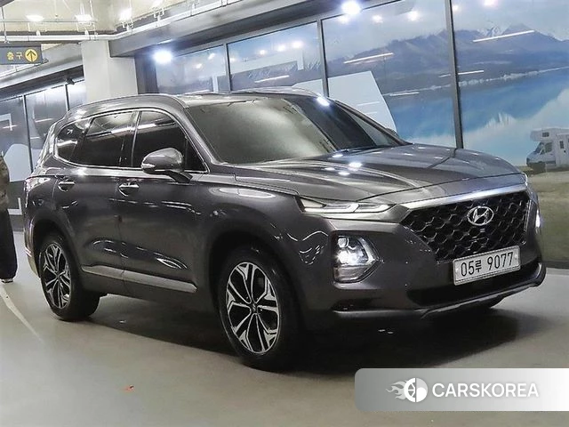 Hyundai Santa Fe TM 2018 Серый из Кореи