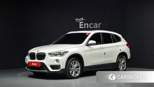 BMW X1 (F48) 2019 Белый из Кореи