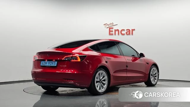 Tesla Model 3 2021 Красный из Кореи