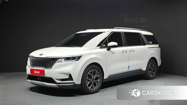 Kia Carnival 4th generation 2021 Белый из Кореи