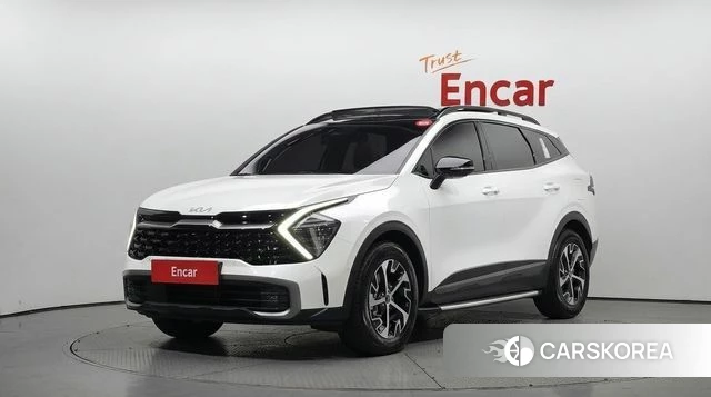 Kia Sportage 5th Generation Hybrid 2024 Белый из Кореи