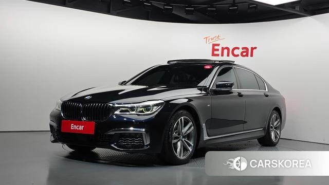 BMW 7 Series (G11) 2018 Синий из Кореи