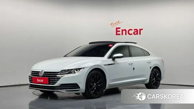 Volkswagen Arteon 2019 Белый из Кореи